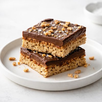 Image of Chocolate Oat Toffee Bars