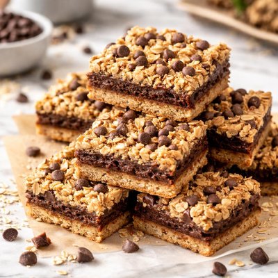 Image of Chocolate Oatmeal Blitz Bars