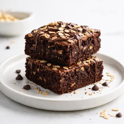 Image of Chocolate Oatmeal Brownies