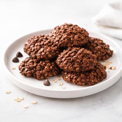Image of Chocolate Oatmeal Cookies No Bakes