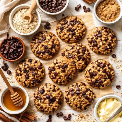 Image of Chocolate Oatmeal Raisin Cookies