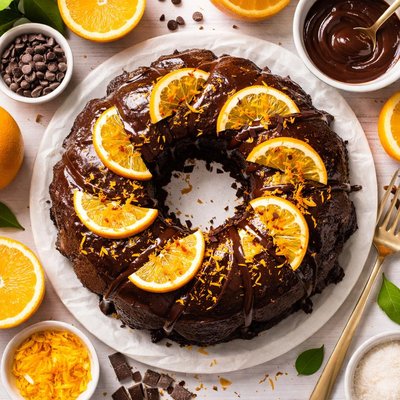 Image of Chocolate Orange Bundt Cake