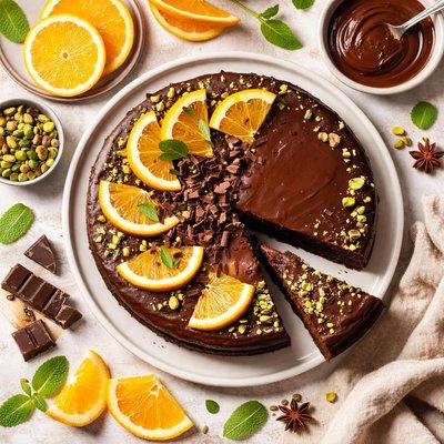 Image of Vegan Chocolate Orange Delight