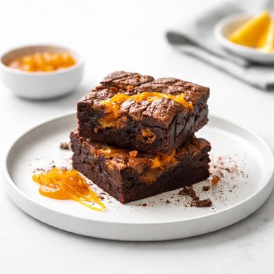 Image of Chocolate Orange Marmalade Brownies