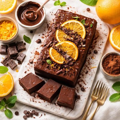 Image of Chocolate Orange Marquise