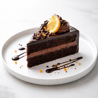 Image of Chocolate Orange Truffle Cake