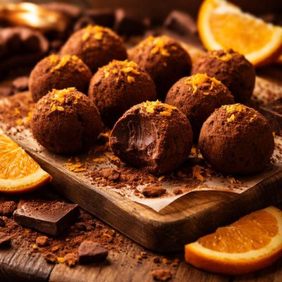 Image of Chocolate Orange Truffles