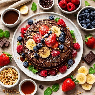 Image of Chocolate Pan Cake