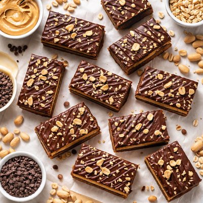 Image of Chocolate Peanut Buddy Bars