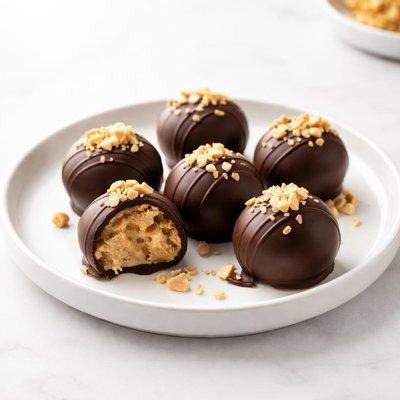 Image of Chocolate Peanut Butter Balls