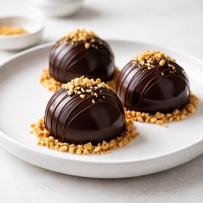 Image of Chocolate Peanut Butter Bombes