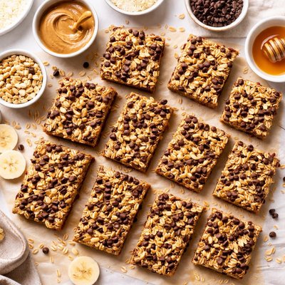 Image of Chocolate Peanut Butter Breakfast Bars