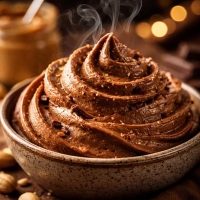 Image of Chocolate Peanut Butter Buttercream Frosting