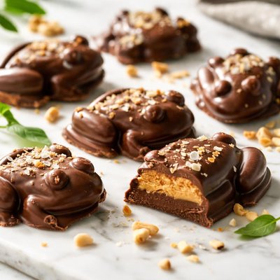Image of Chocolate Peanut Butter Frogs