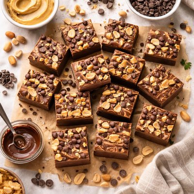 Image of Chocolate Peanut Butter Fudge