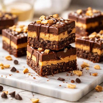Image of Chocolate Peanut Butter Fudge Crunch
