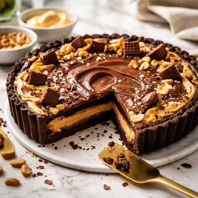 Image of Chocolate Peanut Butter Ganache