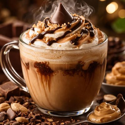 Image of Chocolate Peanut Butter Kiss Caffe