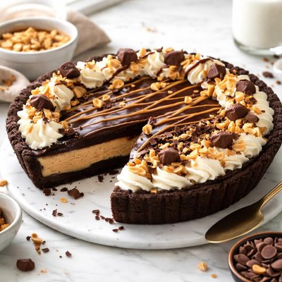 Image of Chocolate Peanut Butter Pie