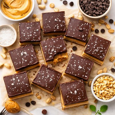 Image of Chocolate Peanut Butter Squares