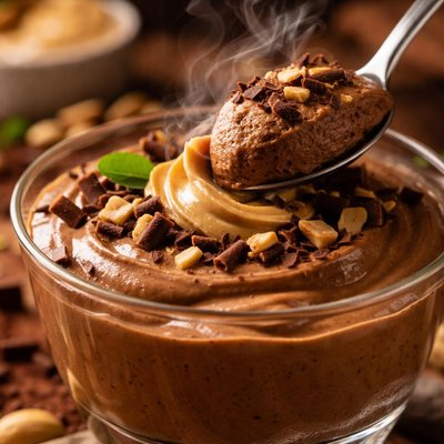 Image of Chocolate Peanut Butter Tofu Mousse