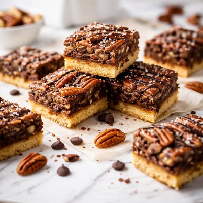 Image of Chocolate Pecan Pie Bars