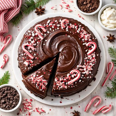 Image of Chocolate Peppermint Cake