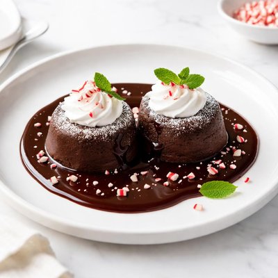 Image of Chocolate Peppermint Sauce for Two
