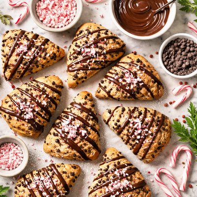 Image of Chocolate Peppermint Scones