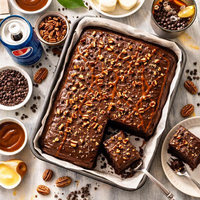 Image of Chocolate Pepsi Cake