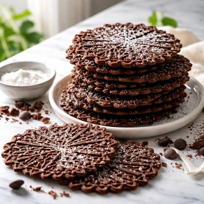 Image of Chocolate Pizzelle from King Arthur