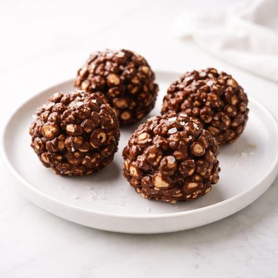 Image of Chocolate Popcorn Balls
