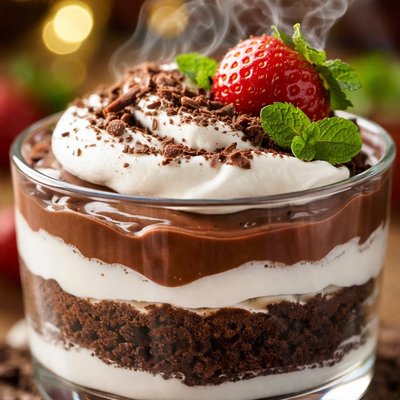 Image of Chocolate Pudding Cool Whip Dessert