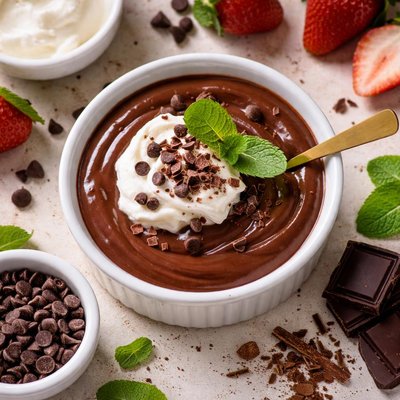 Image of Chocolate Pudding for One