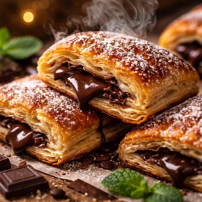 Image of Chocolate Puff Pastry