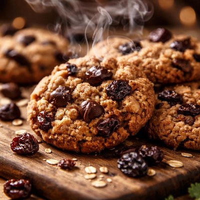 Image of Chocolate Raisin Biscuits Gluten Free or Not