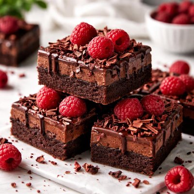 Image of Chocolate Raspberry Devil Bars