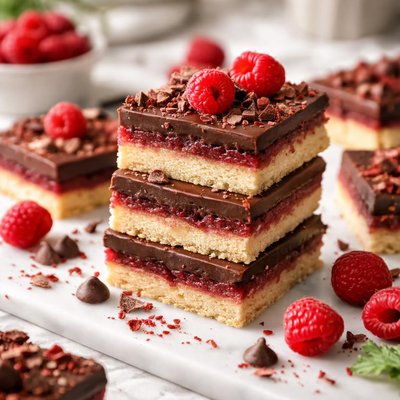 Image of Chocolate Raspberry Layer Bars