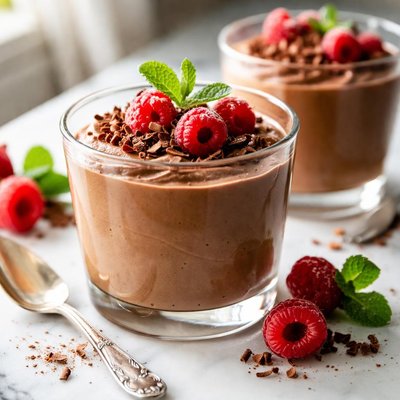 Image of Chocolate Raspberry Mousse