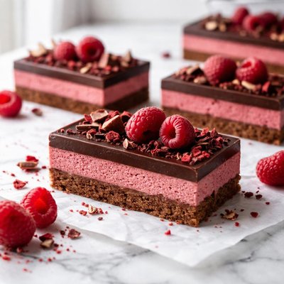 Image of Chocolate Raspberry Slice