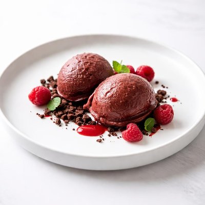 Image of Chocolate Raspberry Sorbet