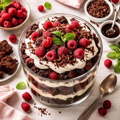 Image of Chocolate Raspberry Trifle