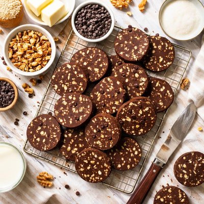 Image of Chocolate Refrigerator Cookies