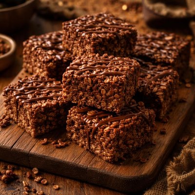 Image of Chocolate Rice Crispy Squares