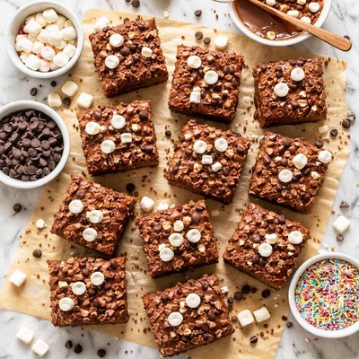 Image of Chocolate Rice Krispies Squares