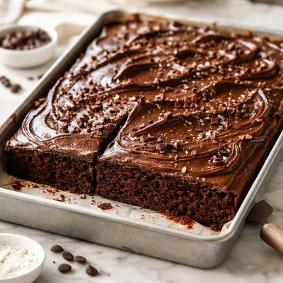 Image of Chocolate Sheet Cake Icing