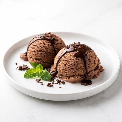 Image of Chocolate Sherbet Ice Cream Maker Not Necessary