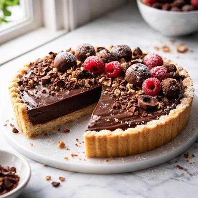 Image of Chocolate Shortbread Torte