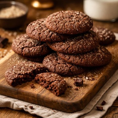 Image of Chocolate Snap Cookies