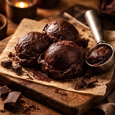 Image of Chocolate Sorbet Dark and Dense